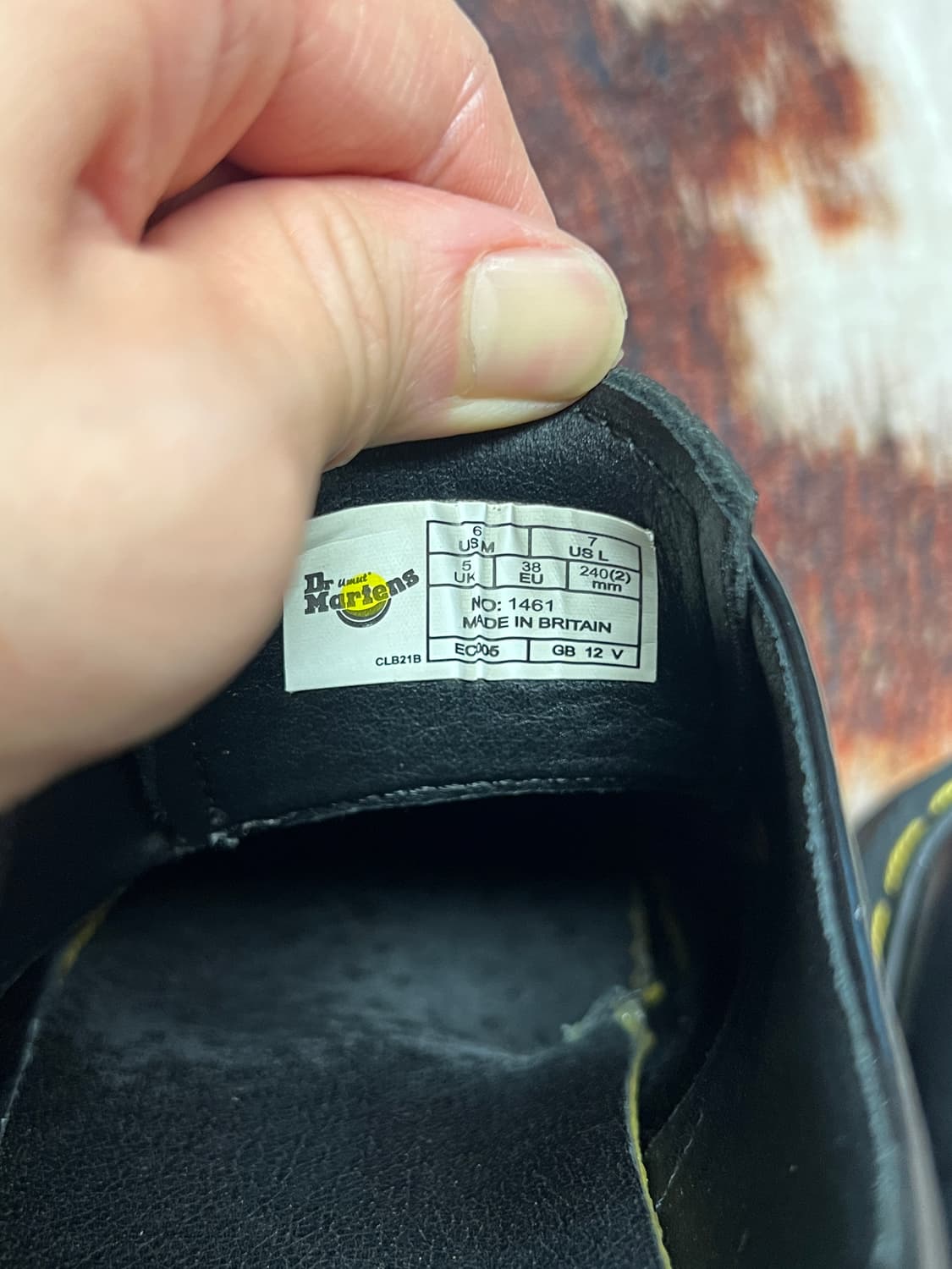 [240] 닥터마틴 1461 버클 로퍼 블랙 상품이미지5
