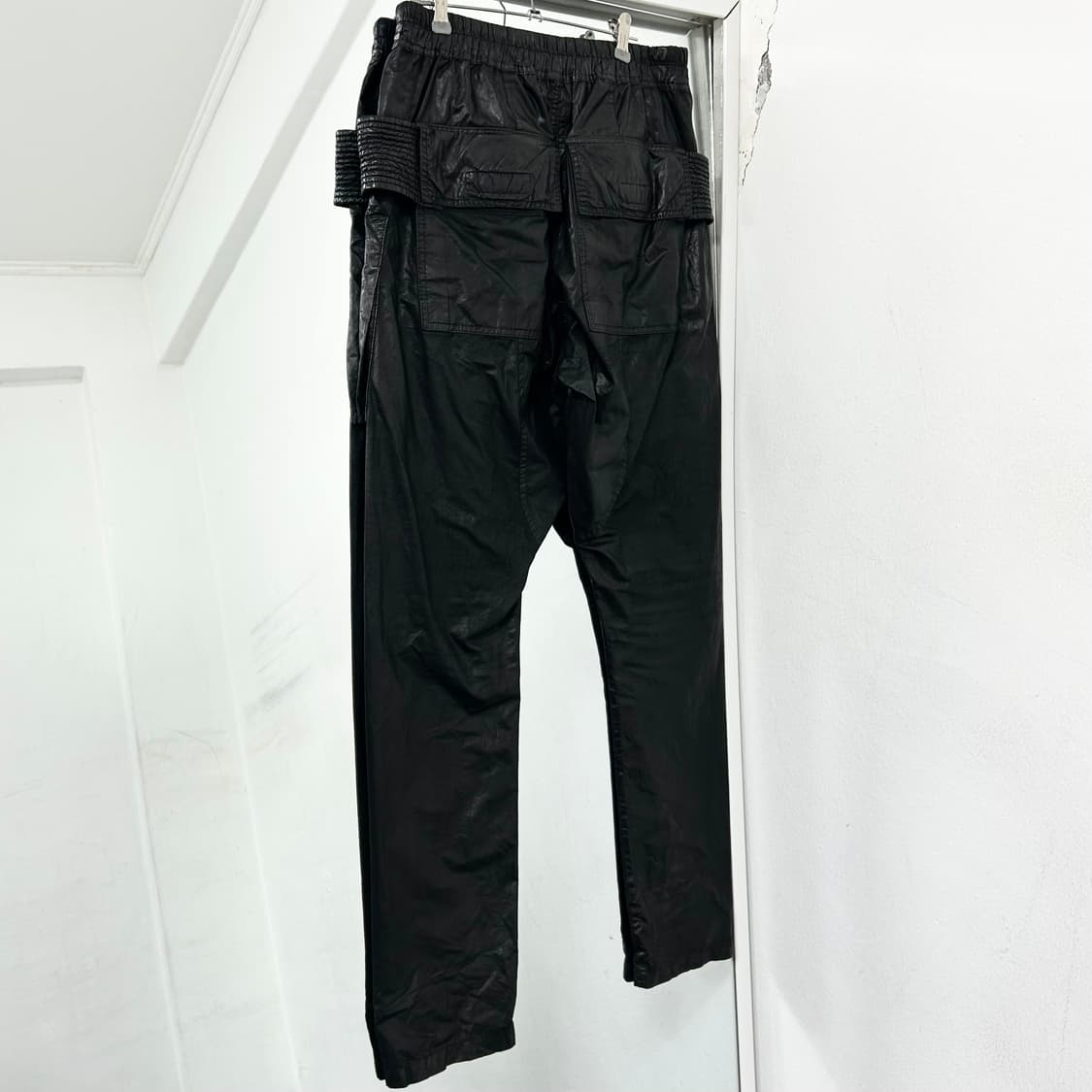 릭오웬스 코팅 태권도 카고 팬츠 상품이미지5