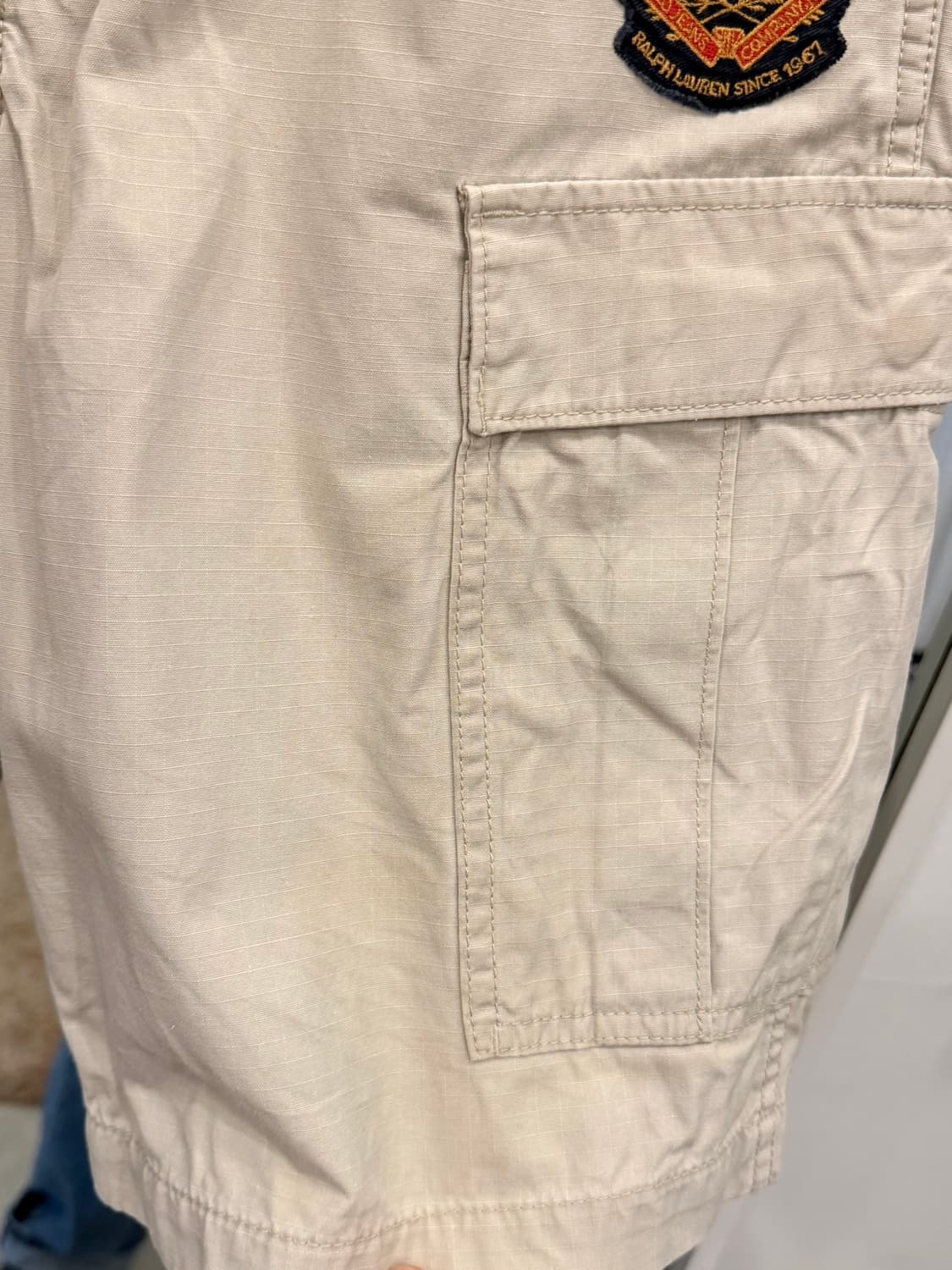 90-00s Polo Jeans 폴로 진스 밀리터리 카고 립스탑 쇼츠 상품이미지8