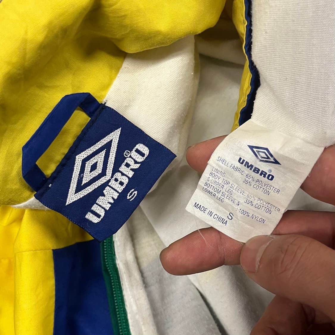 90s Umbro 브라질 국대 트랙 자켓 (105) 상품이미지7
