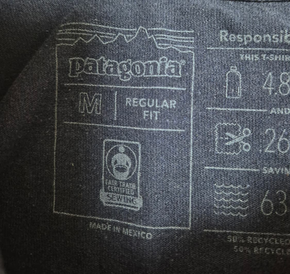 파타고니아 빅로고 긴팔티 상품이미지3