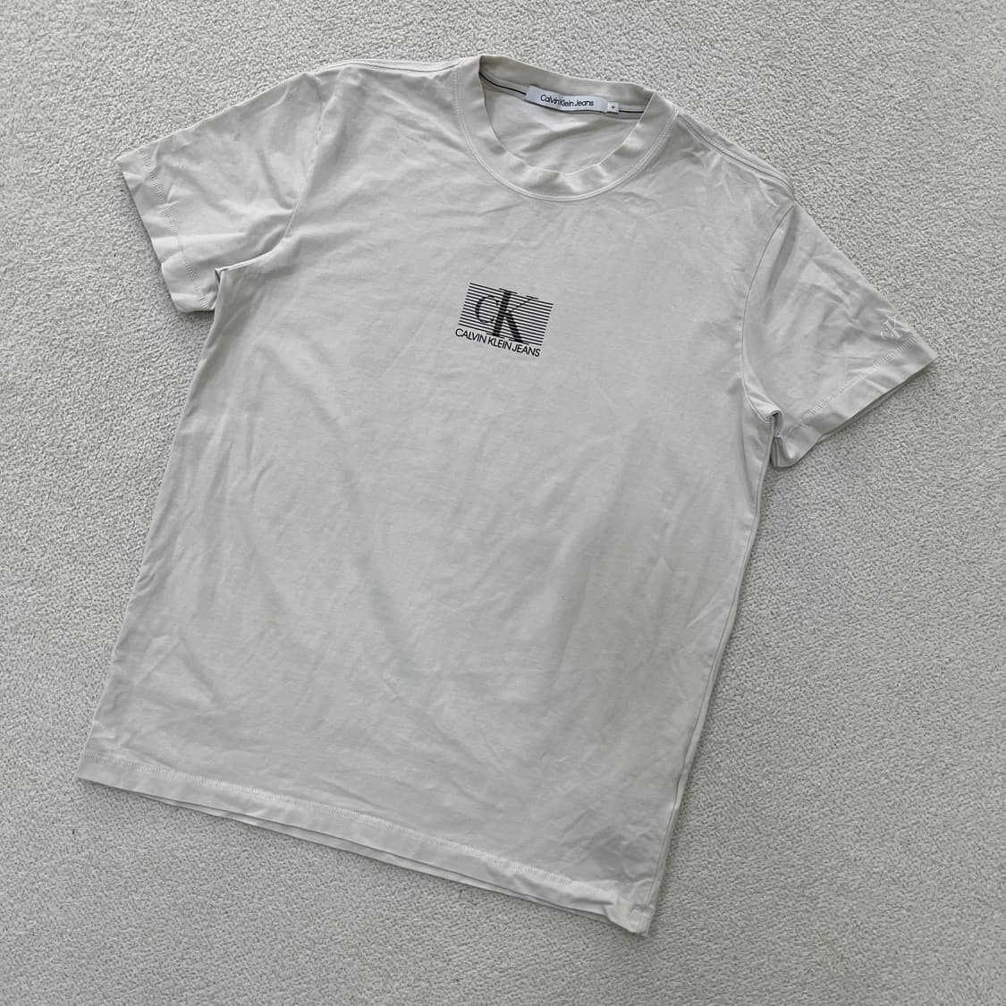 M 캘빈클라인진스 로고 반팔티 0409M 상품이미지1