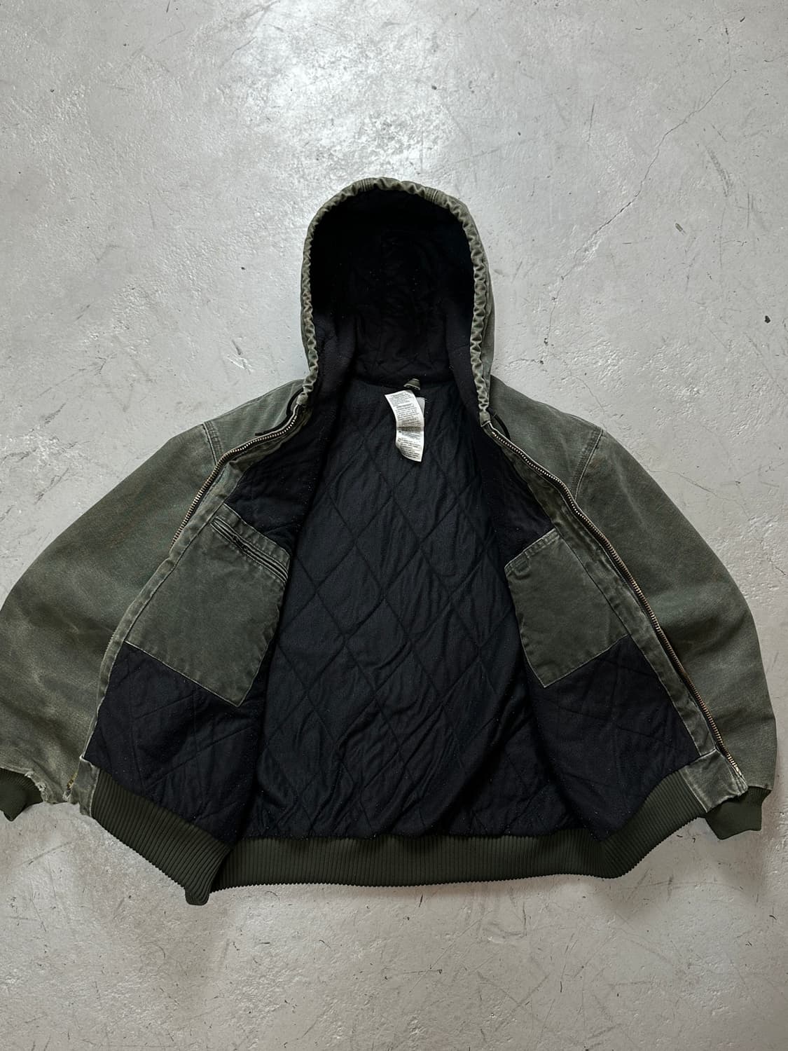 00's OG 칼하트 J130 액티브 자켓 칼하트 MOS 모스그린 상품이미지7