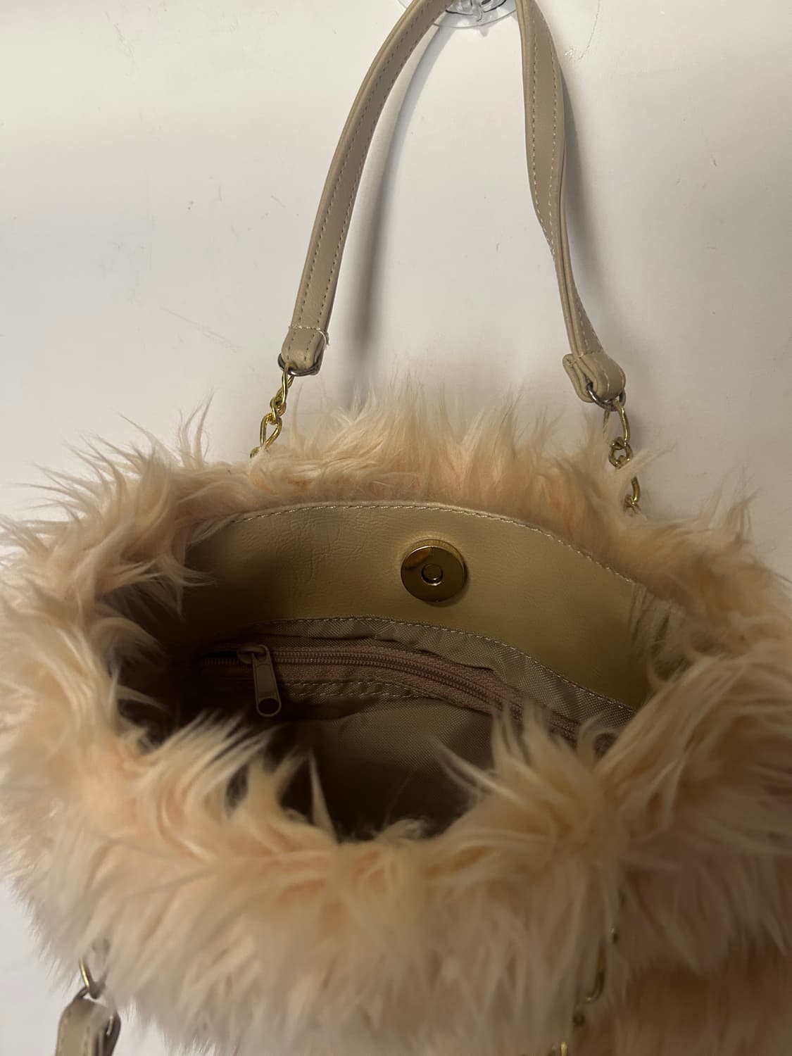 미니 퍼 핸드백  상품이미지4