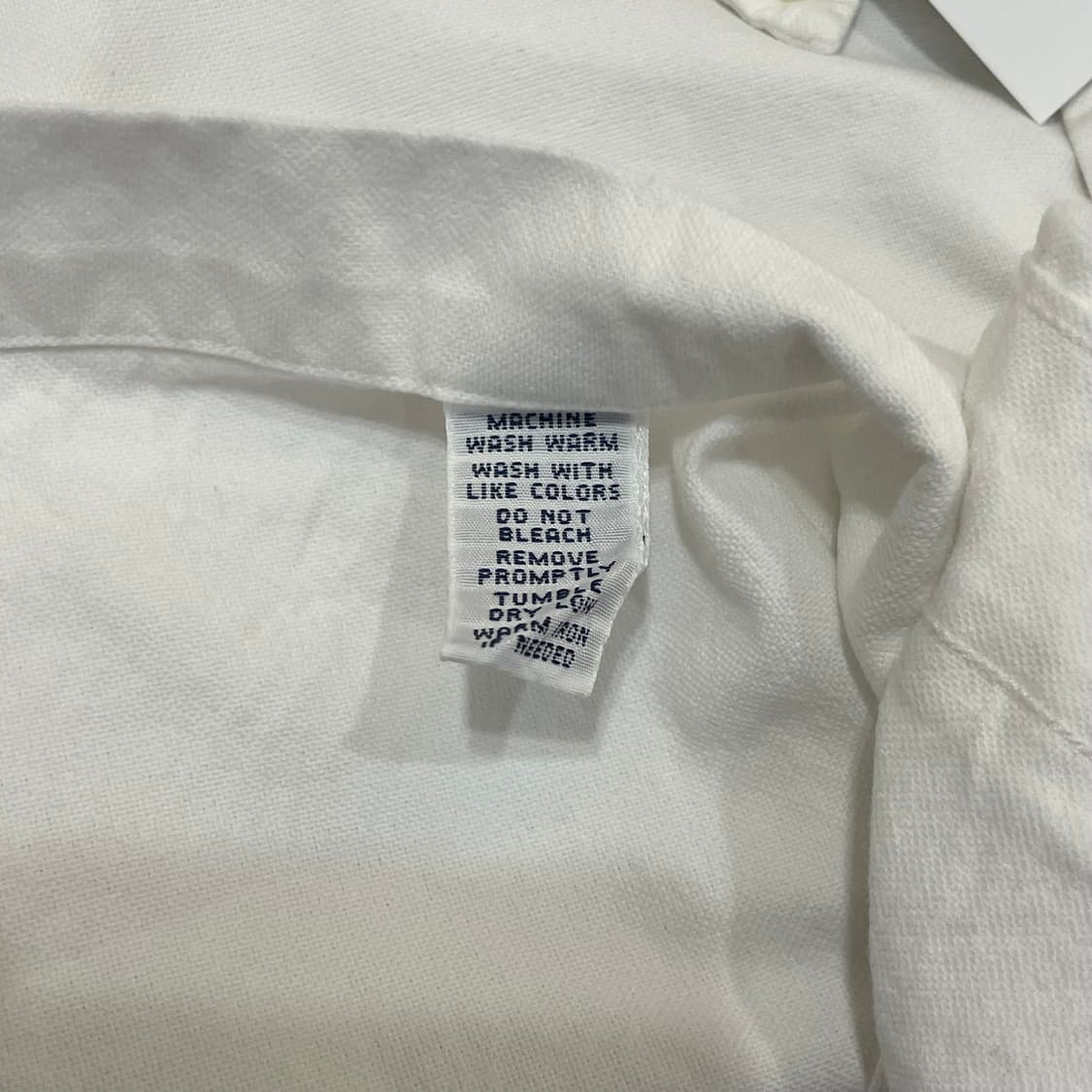 (4XL) POLO 폴로 랄프로렌 반팔 셔츠 화이트 클래식핏  상품이미지7