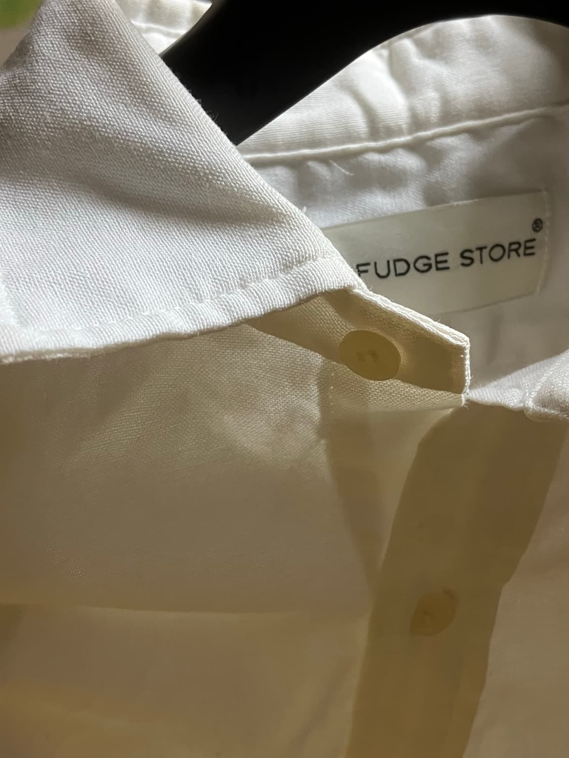 라퍼지스토어 - 시티보이 빅 오버 옥스포드 셔츠 (오프화이트) 상품이미지6