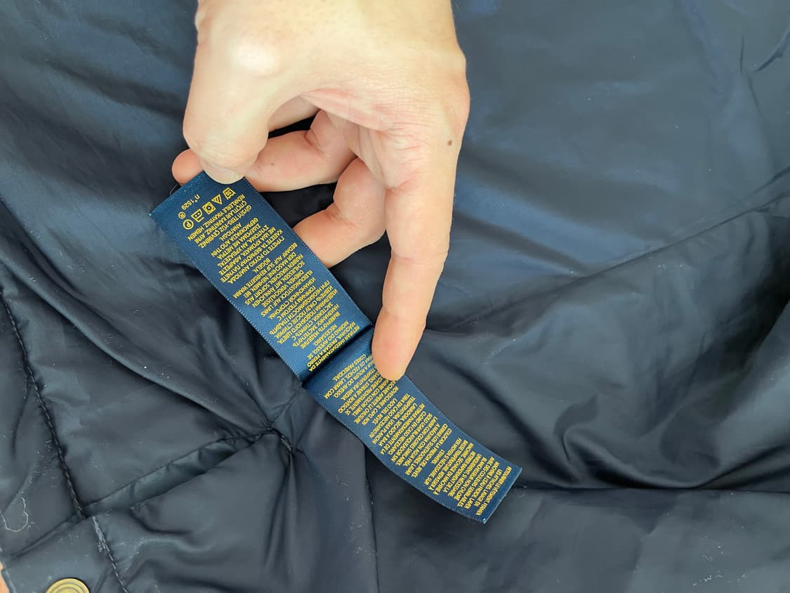 폴로 빅키즈(164cm 50kg 여성 착용) 네이비 상품이미지3