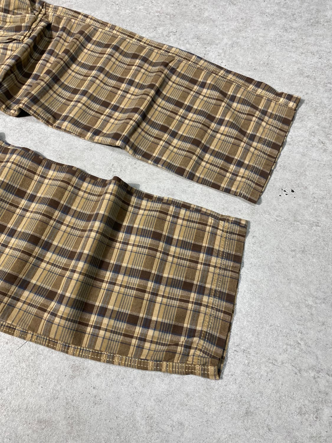 [31] Tommy Hilfiger 타미힐피거 체크 카고 와이드팬츠 상품이미지4