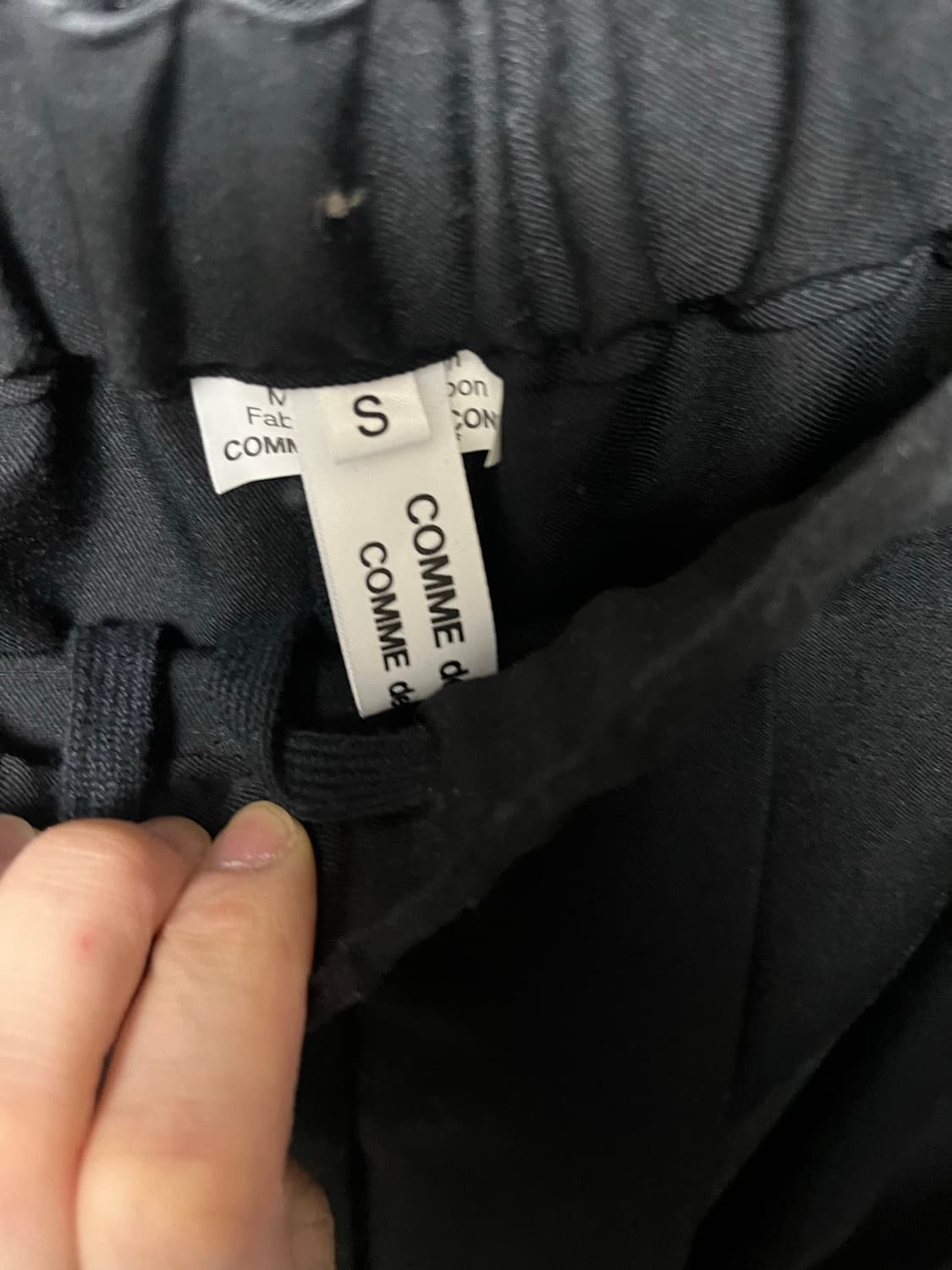 꼼데 가르송 옴므 플리츠 팬츠 상품이미지3