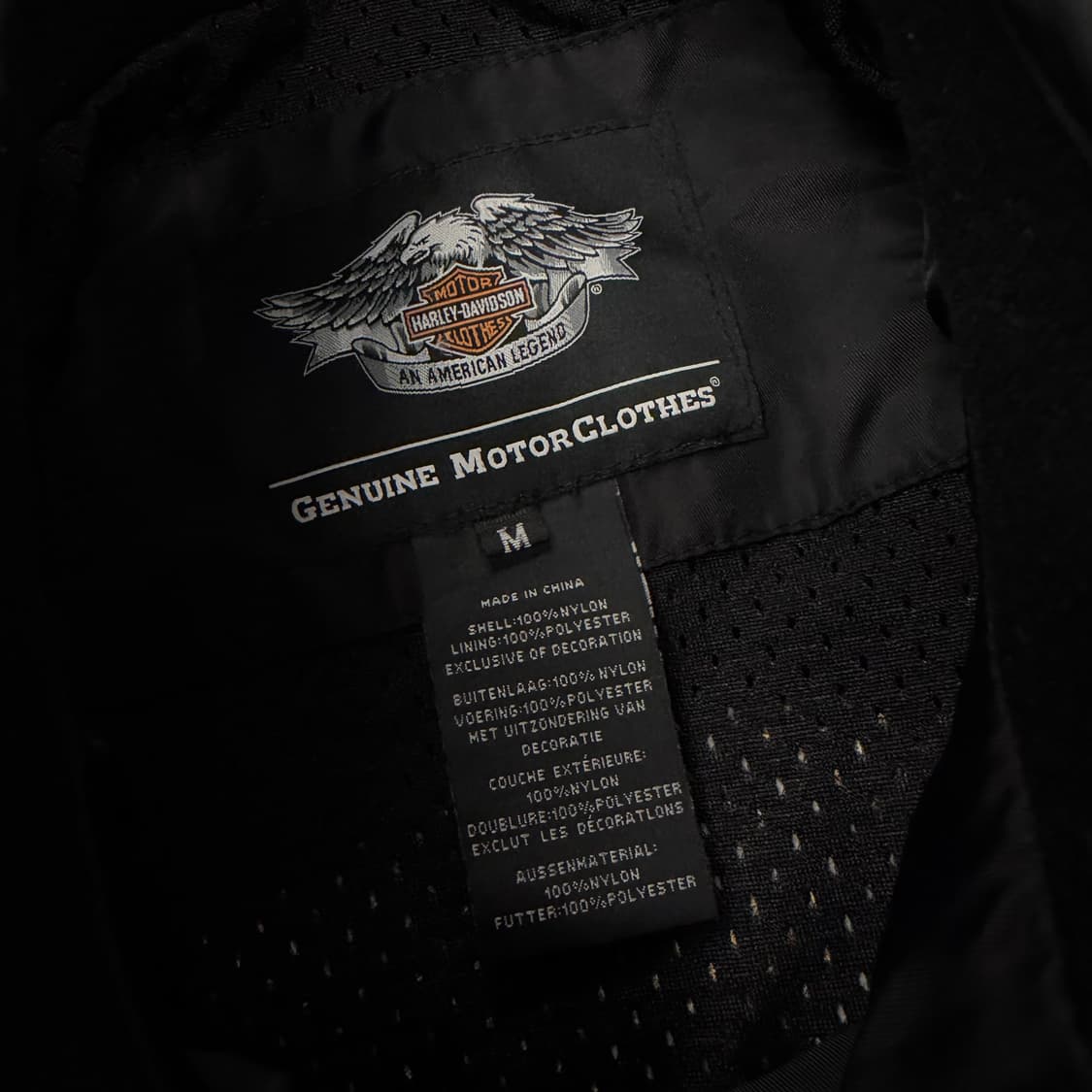 [ 정품/M ] 할리데이비슨 110주년 로고 루즈핏 라이더 자켓 상품이미지5