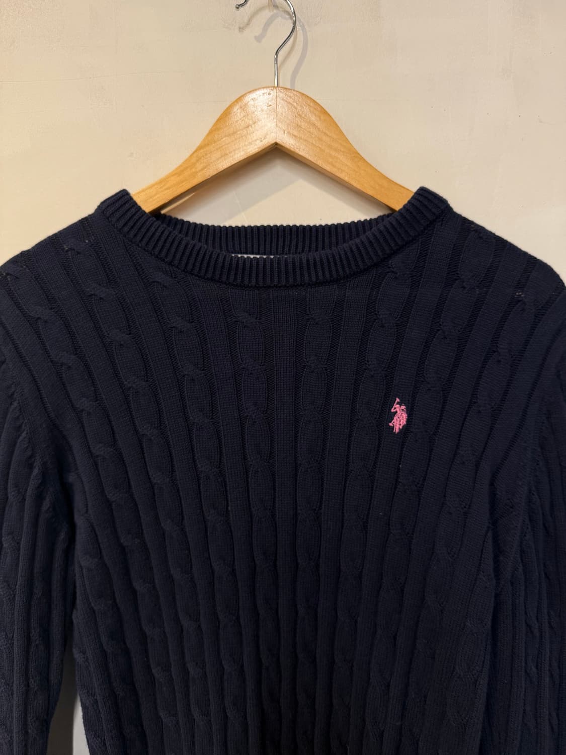 폴로 네이비 니트 상품이미지2