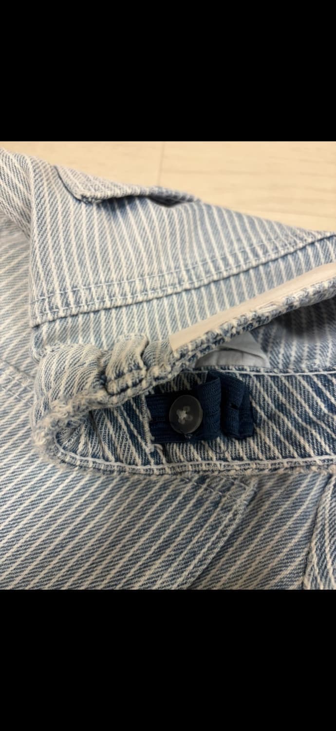 자라 스트라이프 줄무늬 청바지 상품이미지6