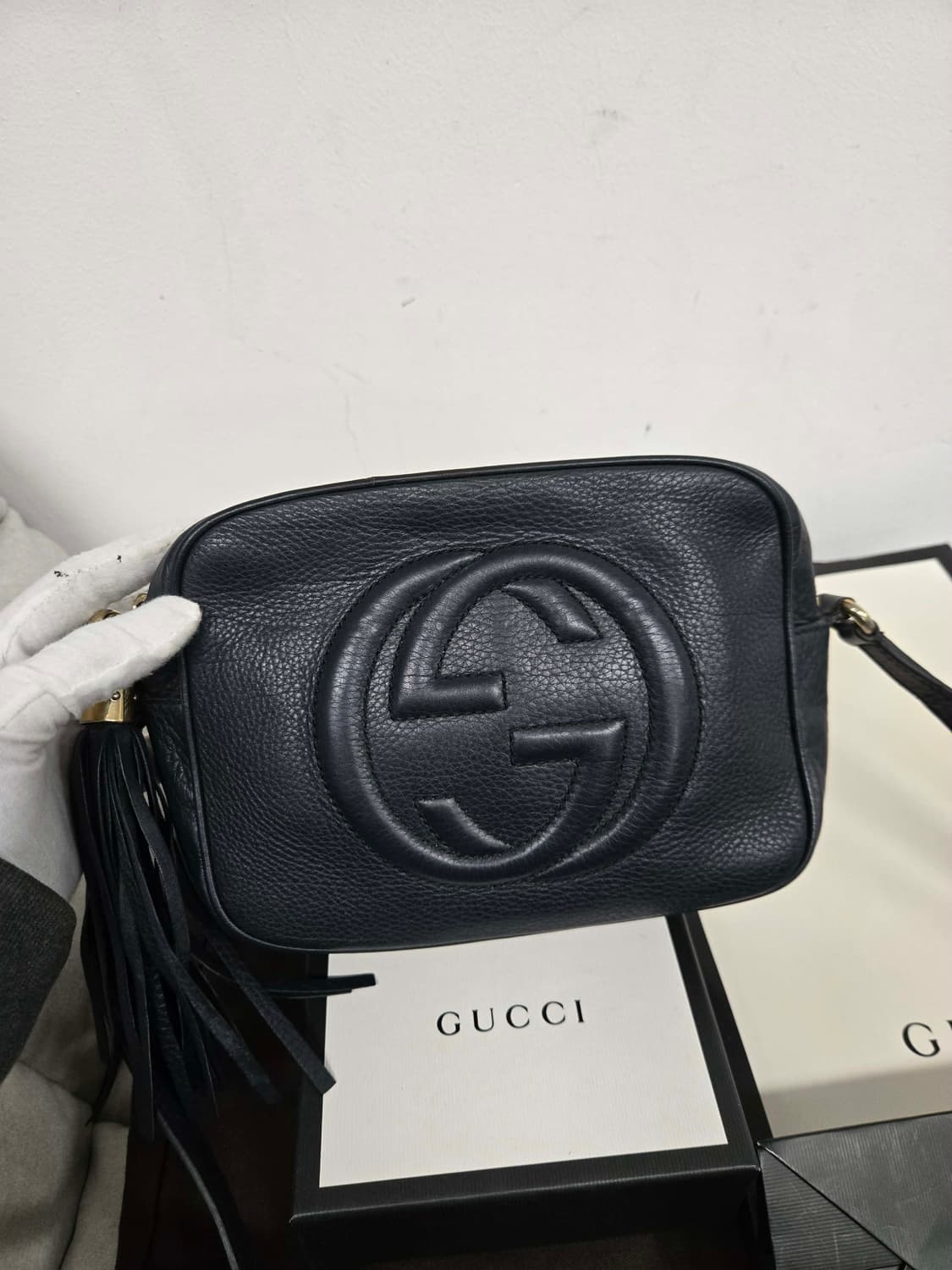 [보증서 정품]구찌 테슬 소호 숄더백 상품이미지5