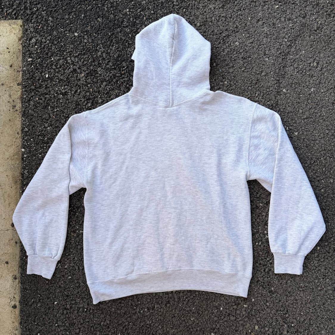 90s 빈티지 러셀 후드 그레이 L 상품이미지2
