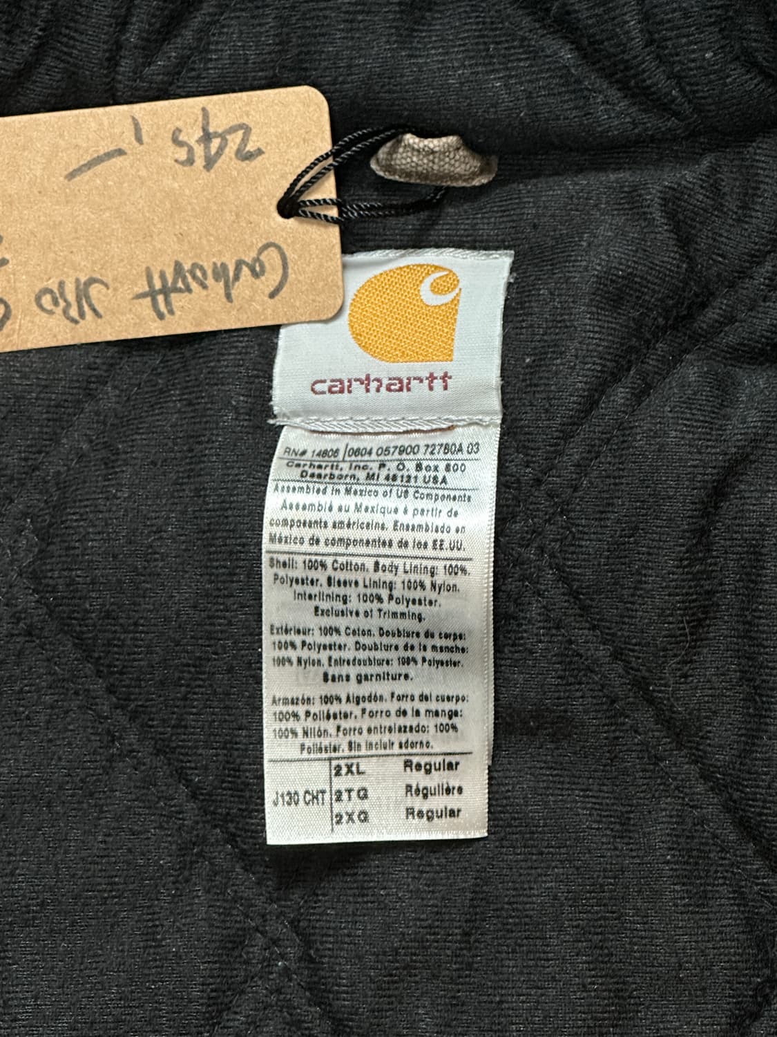 00's OG 칼하트 J130 액티브 자켓 칼하트 CHT 상품이미지9