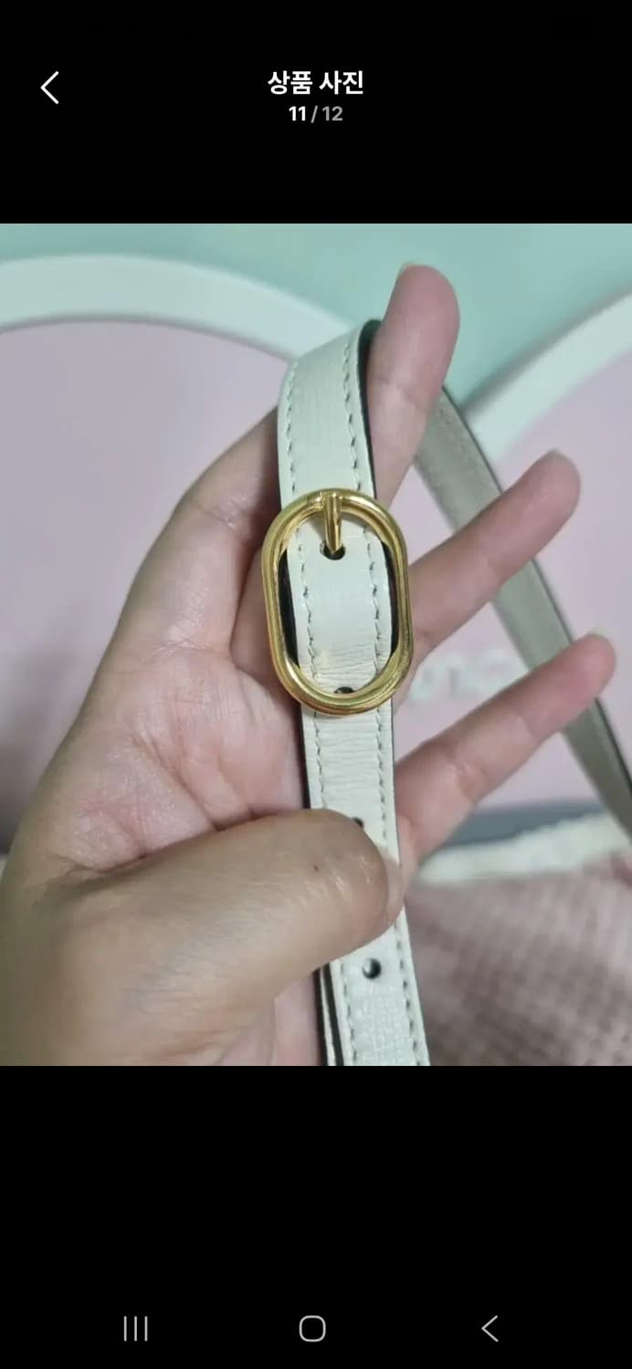 구찌 홀스빗 수프림 화이트 버킷백 상품이미지9