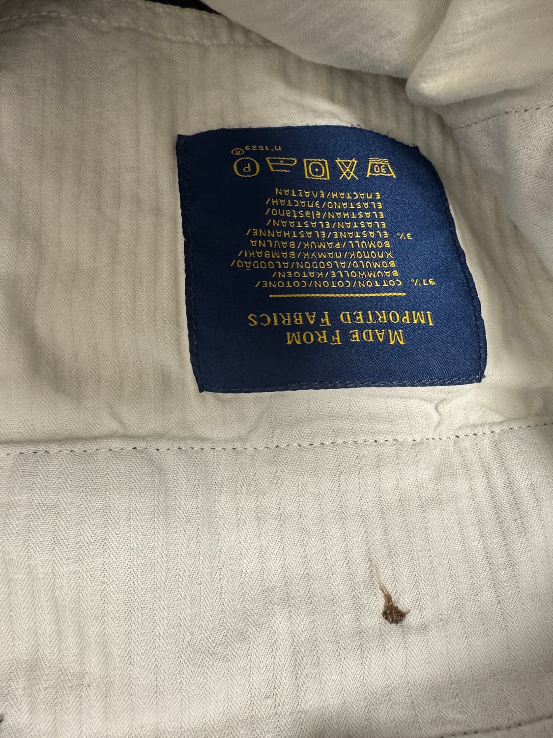 폴로 슬림 치노 바지 상품이미지4