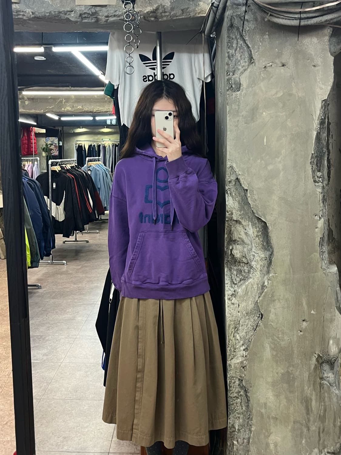 이자벨마랑 후드티 퍼플 36 #csz2462 상품이미지2