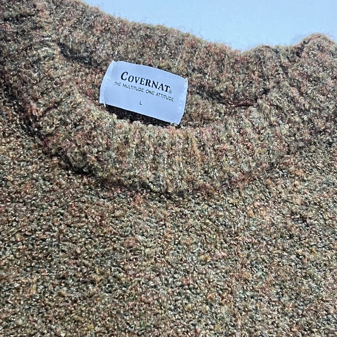 커버낫 부클 니트 상품이미지3