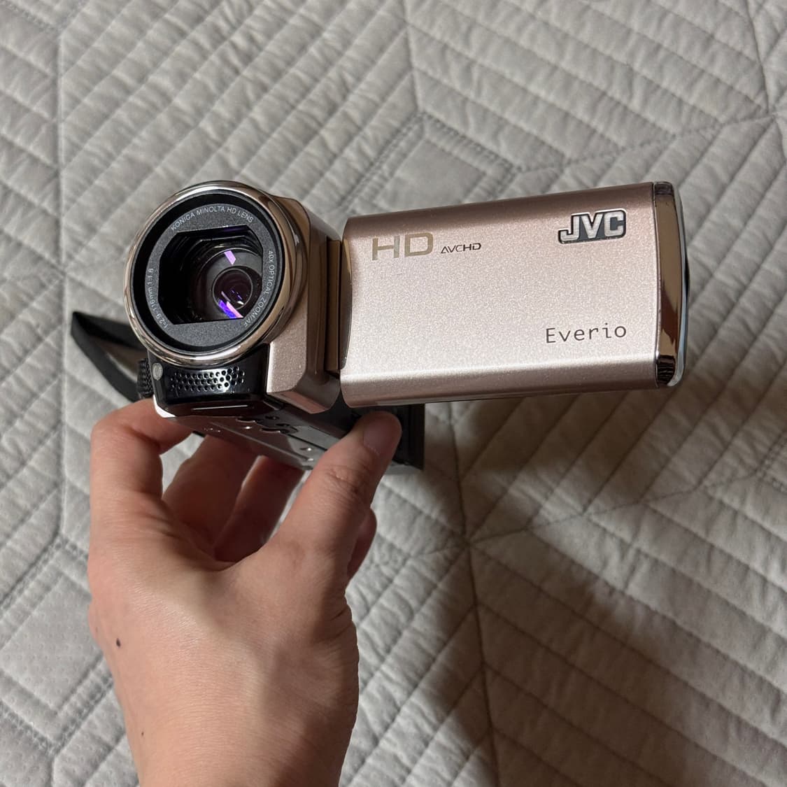 JVC GZ-HM670 핑크캠코더 빈티지캠코더 디카 카리나캠코더 카메라 상품이미지6