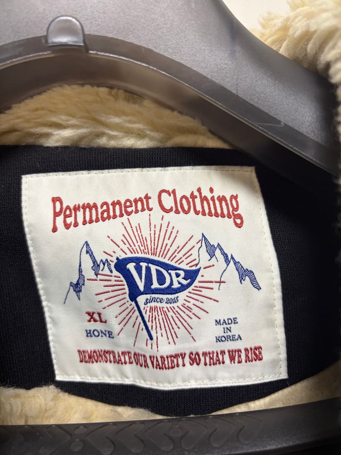 vdr 탱커자켓 미드나잇 블랙 xl 상품이미지5