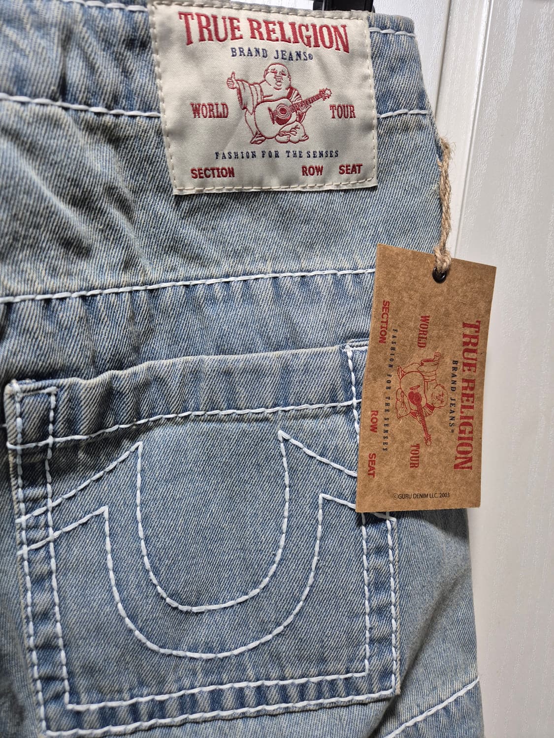 (타임세일)(새상품)트루릴리젼 카고 데님 팬츠L 상품이미지7