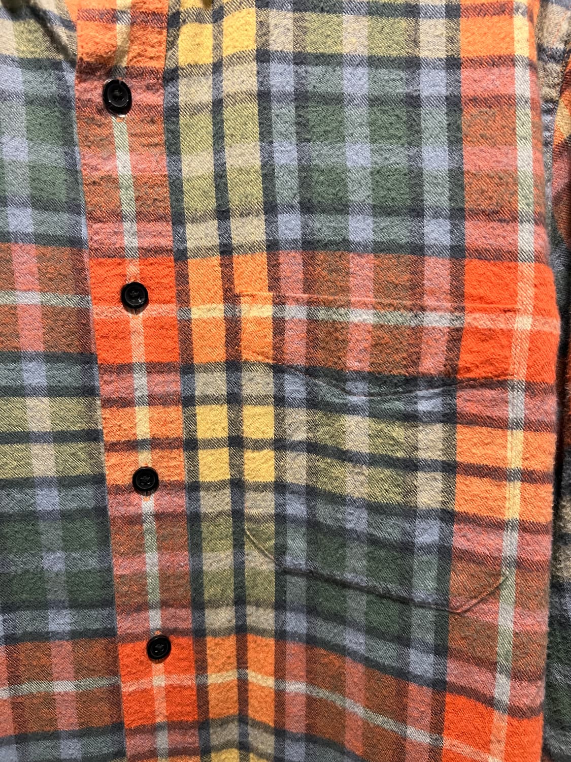 [M]L.L.Bean 엘엘빈 타탄체크 플란넬 셔츠 상품이미지3