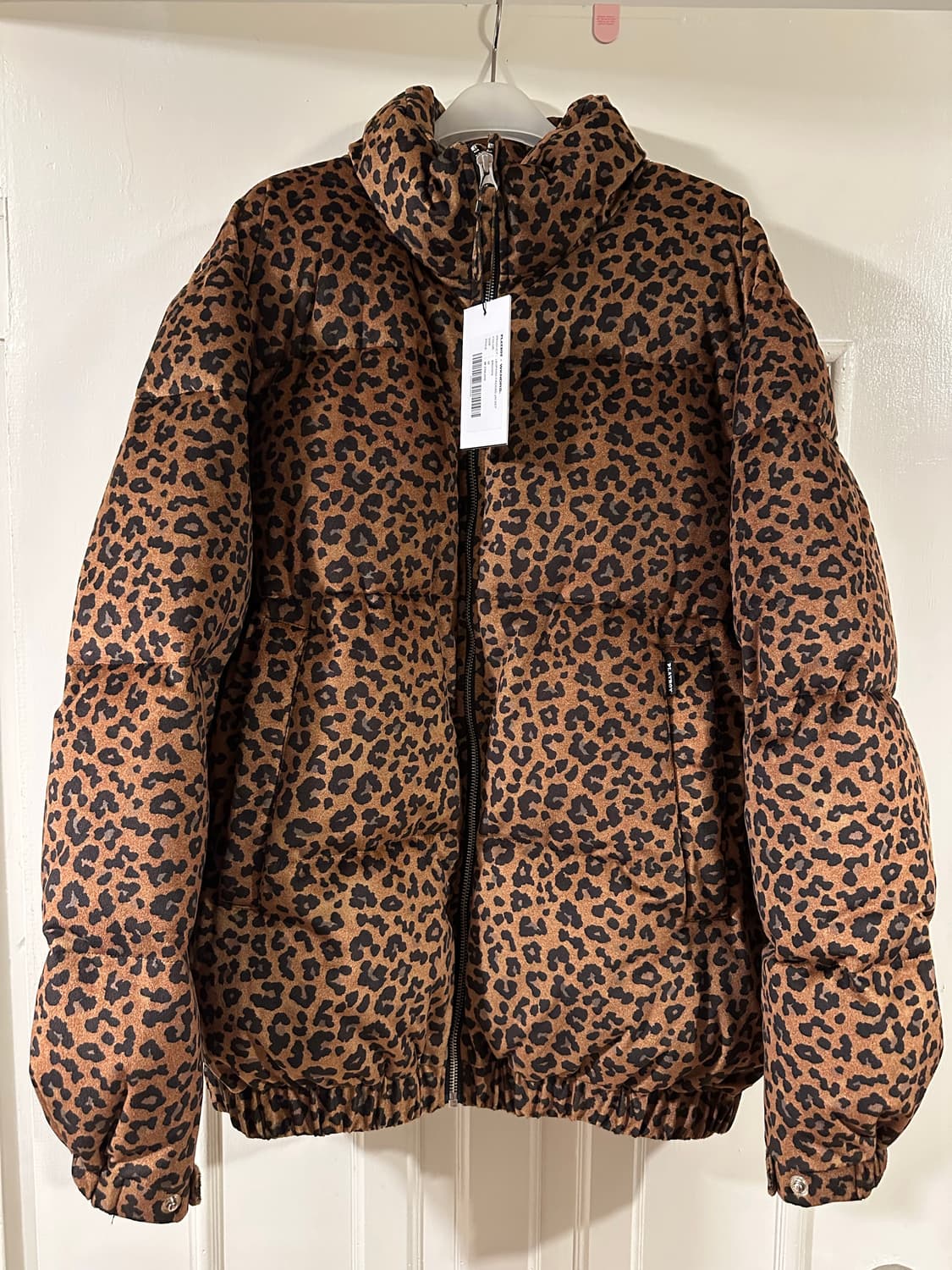 Play boy 레오파드 패딩 상품이미지1