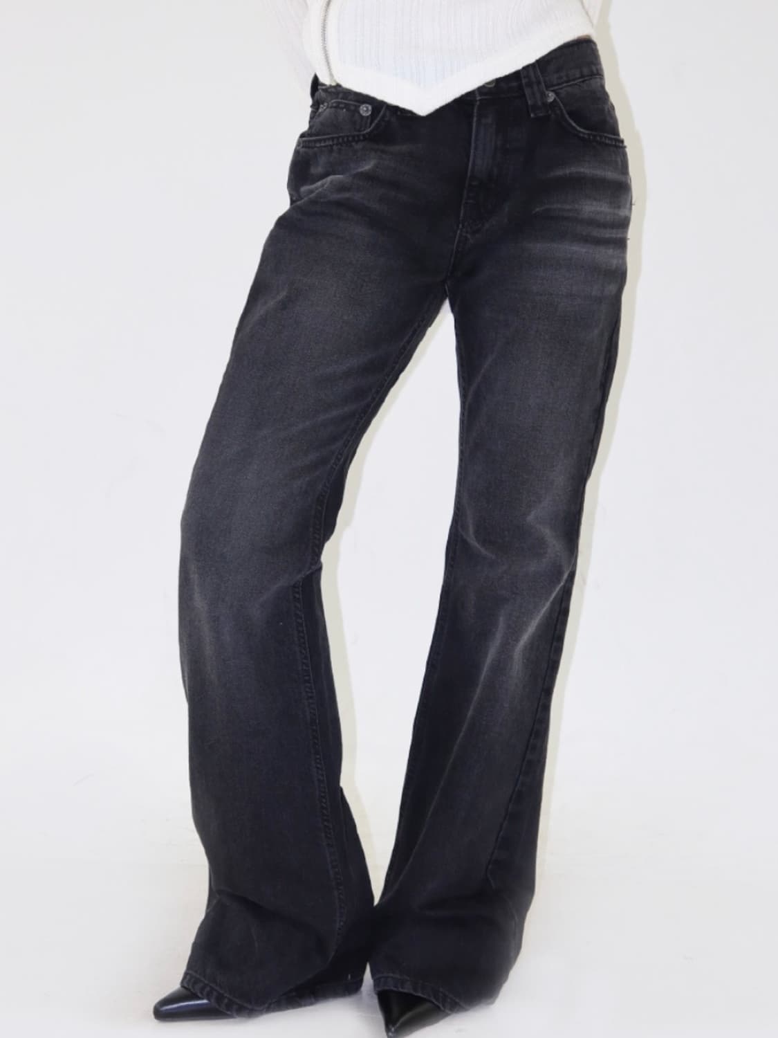 ootj 세미 부츠컷 팬츠 상품이미지2