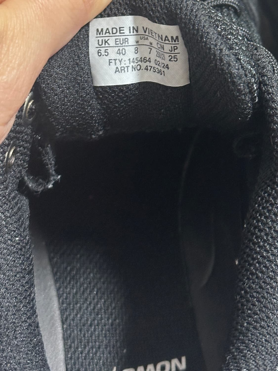 살로몬 마르지엘라 X-ALP 블랙 250  상품이미지9