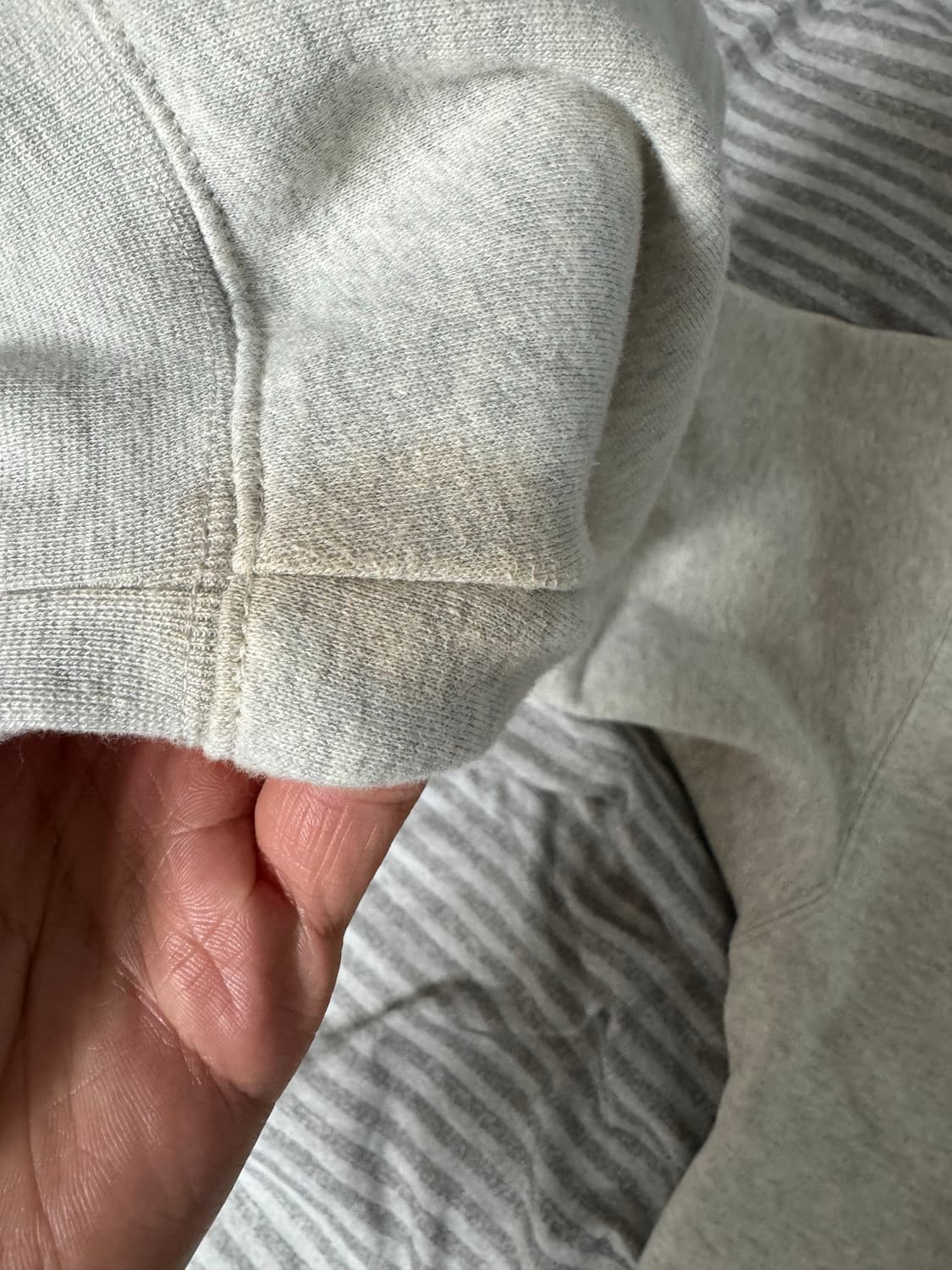 에센셜 코어 컬렉션 후드 라이트 오트밀 상품이미지2