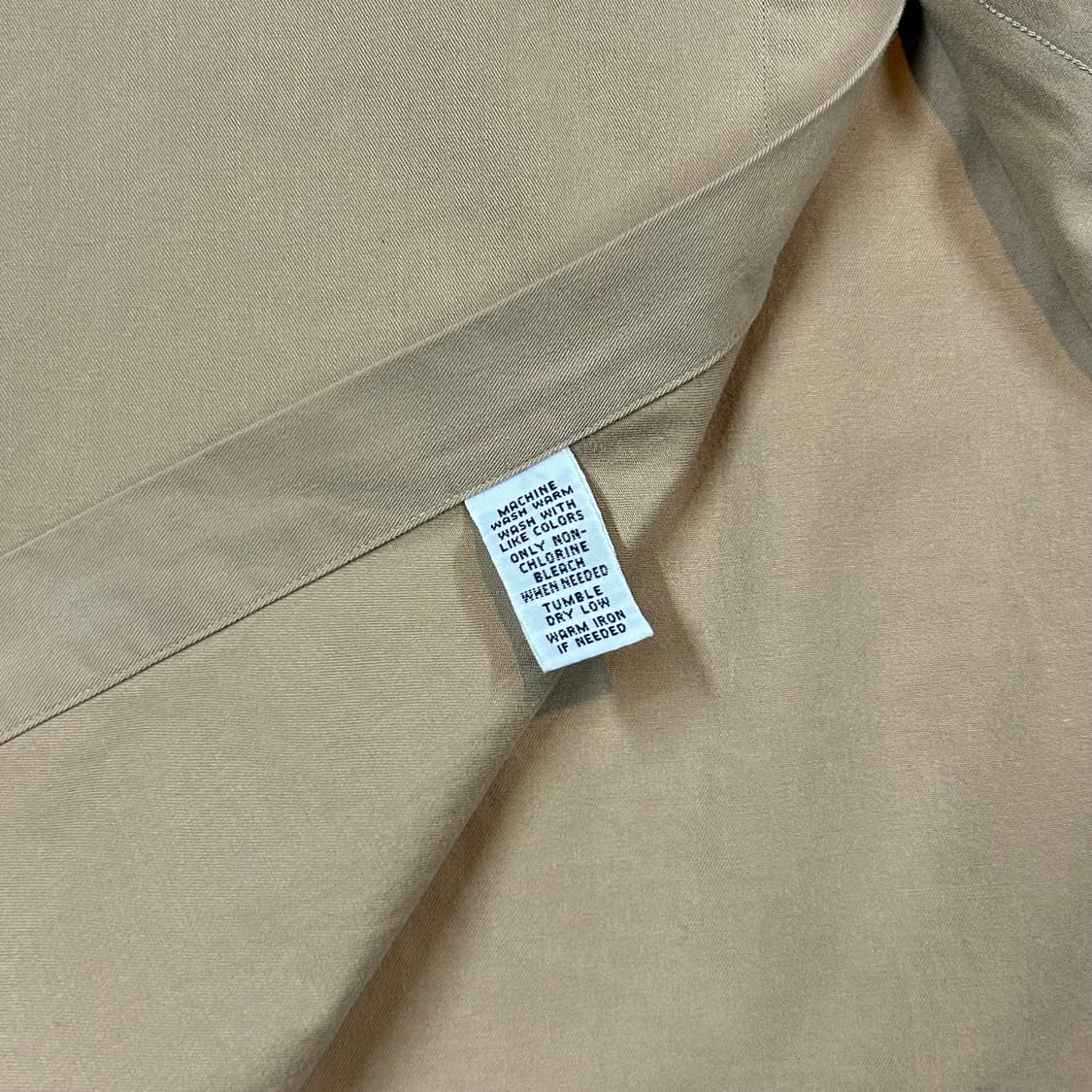 S) 폴로 랄프로렌 클래식핏 브라운 솔리드 셔츠 상품이미지8