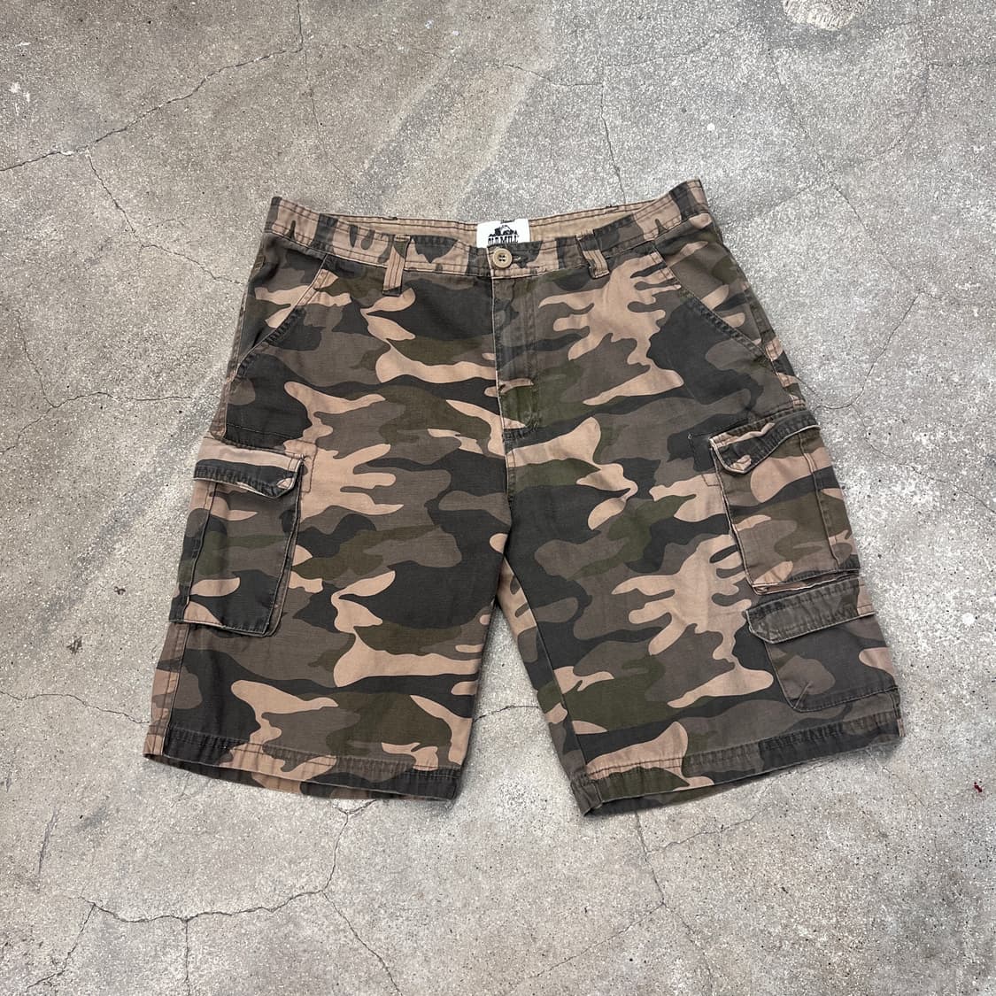 OLD MILL 카모 반바지 상품이미지1