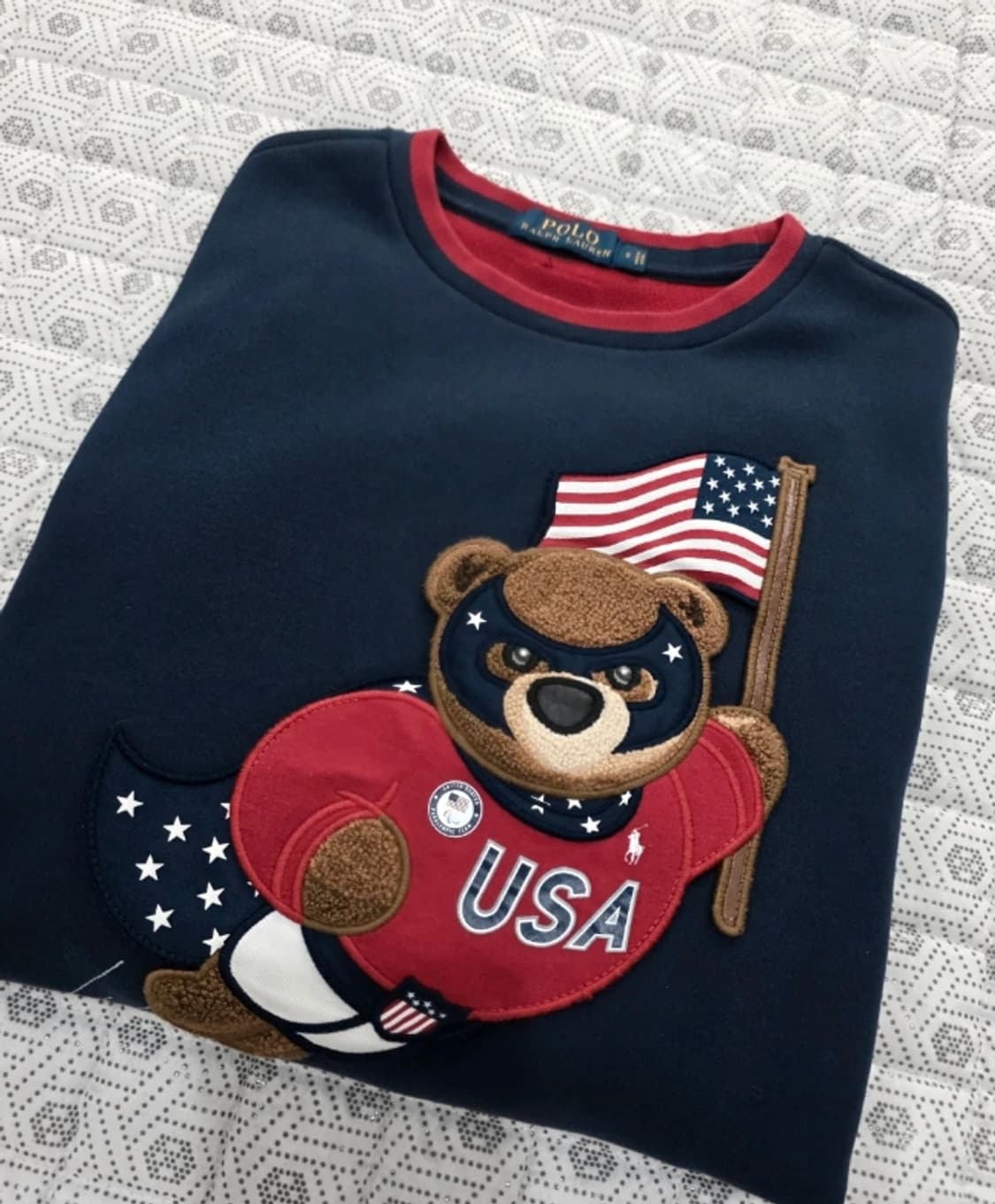 폴로 USA 베어 맨투맨 95 상품이미지2