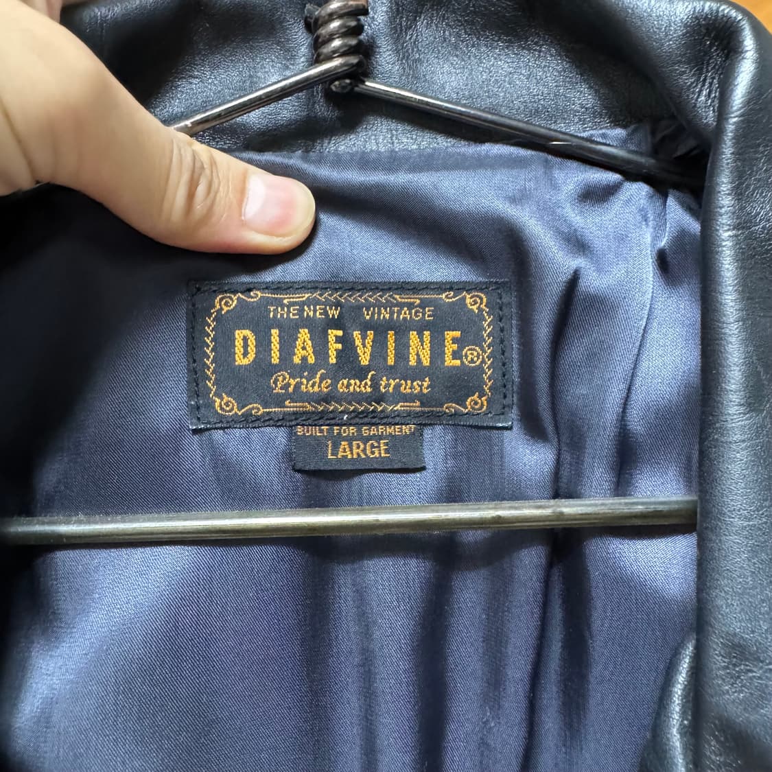 디아프바인 가죽자켓 상품이미지5