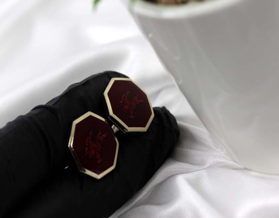 버버리 B+등급 남자 명품 커프스 빈티지 상품이미지5