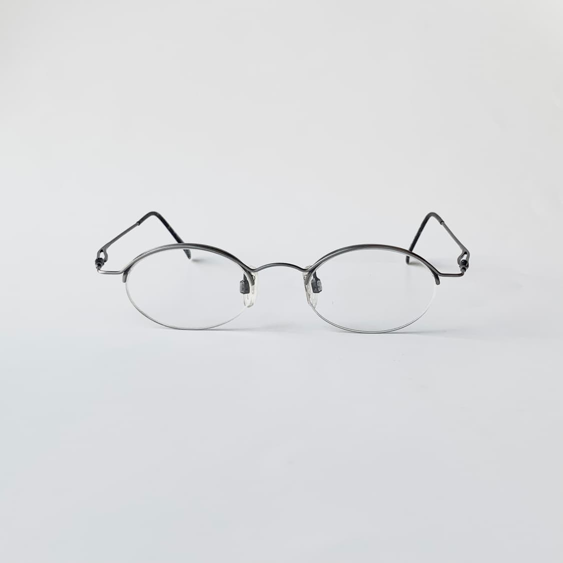 2464 데드스탁 픽키 오벌 반무테 빈티지안경 상품이미지1