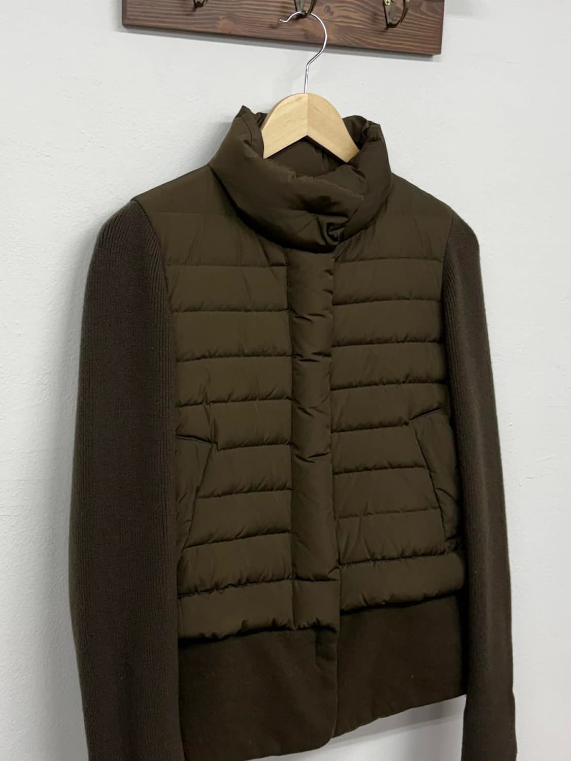 구호 한섬 덕다운 니트 패딩 상품이미지6