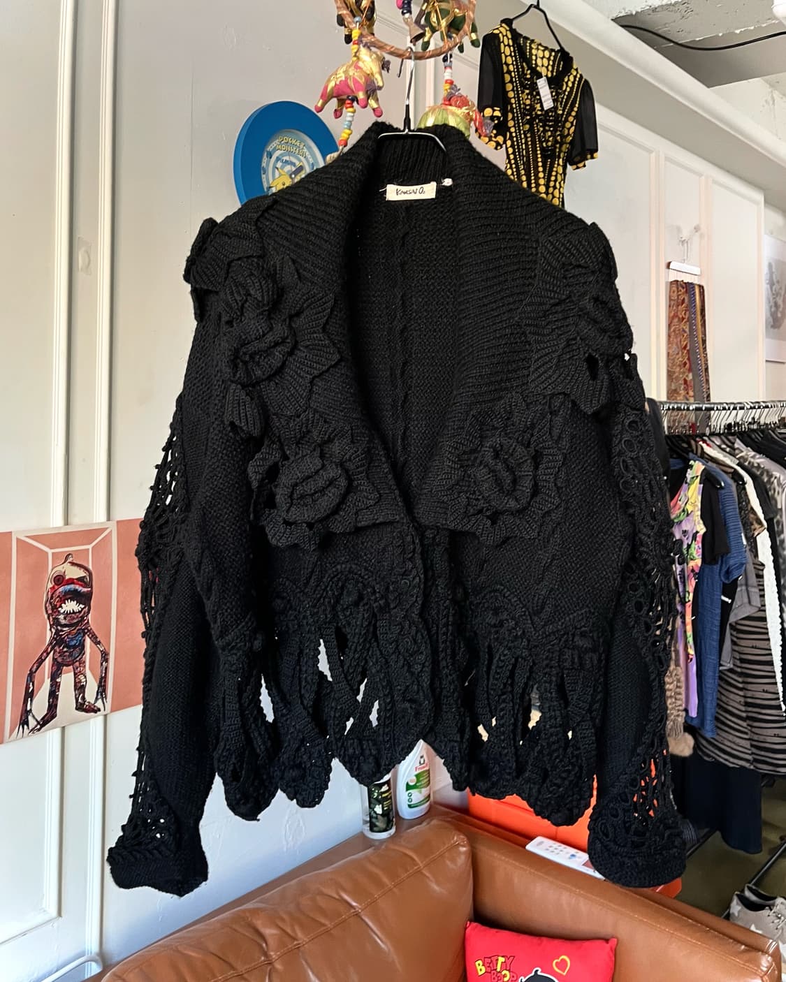 1980s KANSAI O2 Archive Floral Cardigan 상품이미지4