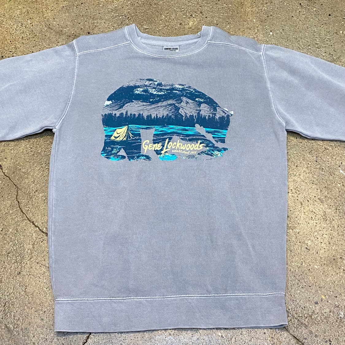 미국 빈티지 Gene Lockwoods 맨투맨 상품이미지4