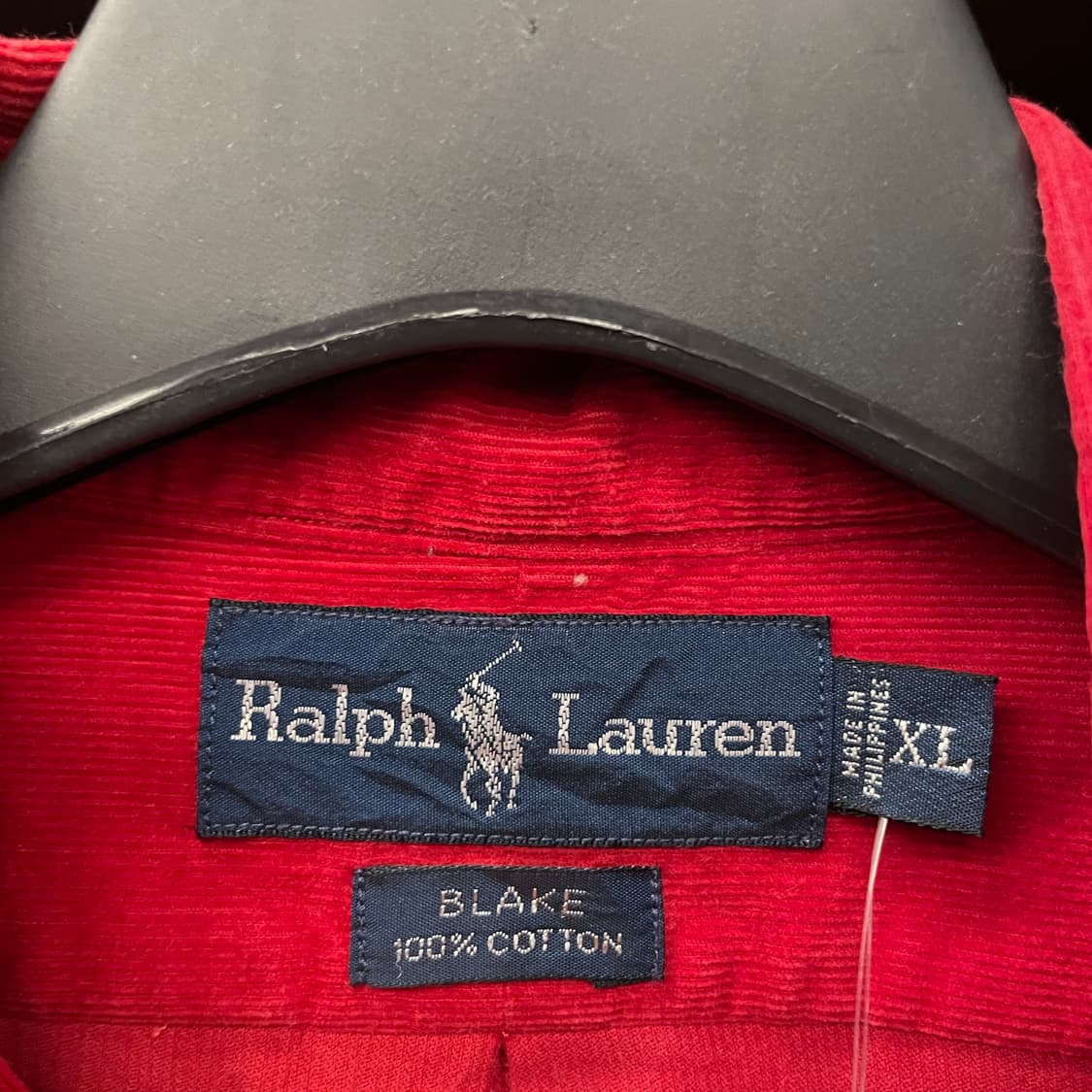 90s 폴로 랄프로렌 블레이크 핏 코듀로이 셔츠 N412 상품이미지7