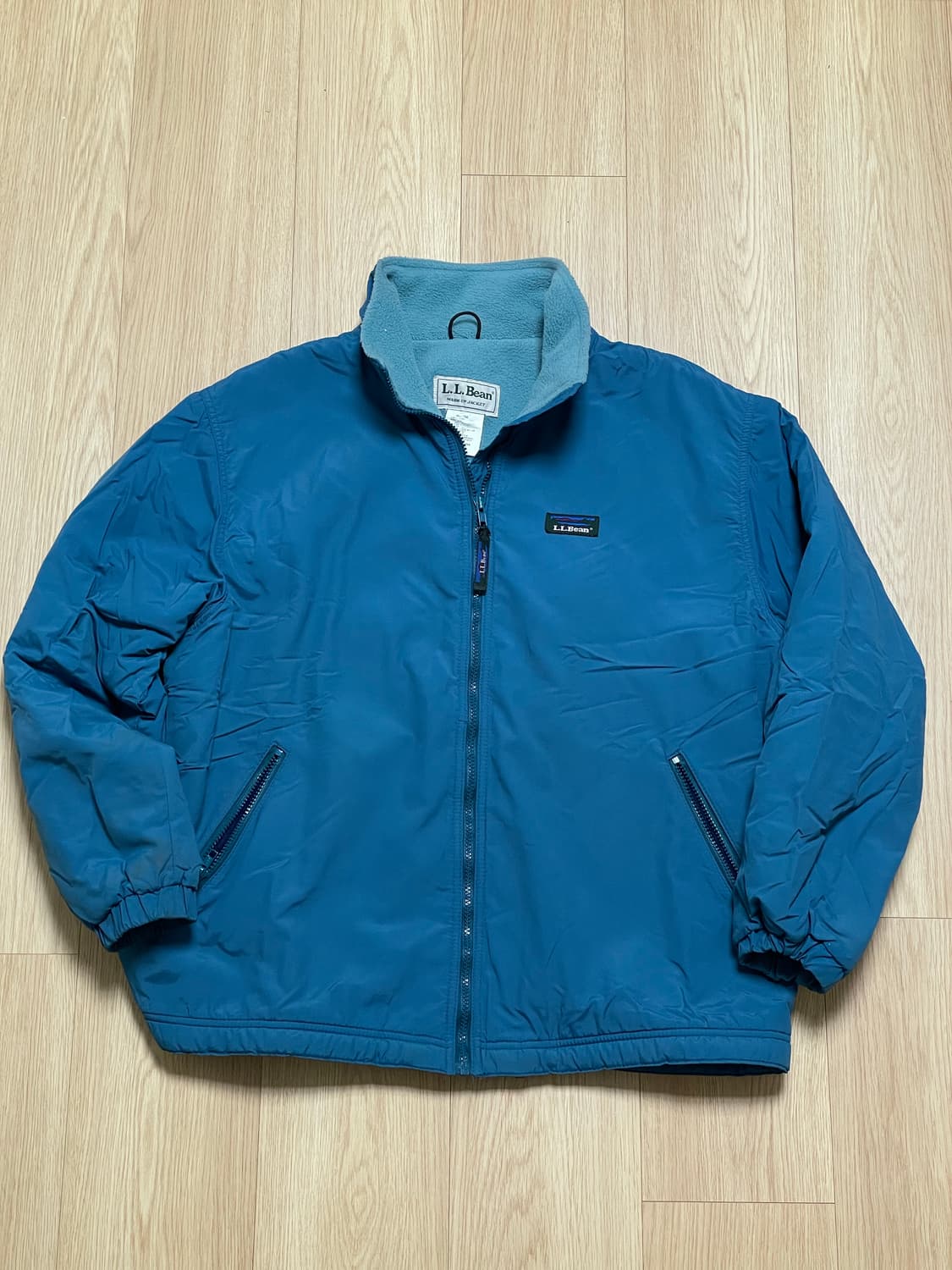 90s 엘엘빈 웜업자켓 XL made usa 상품이미지2