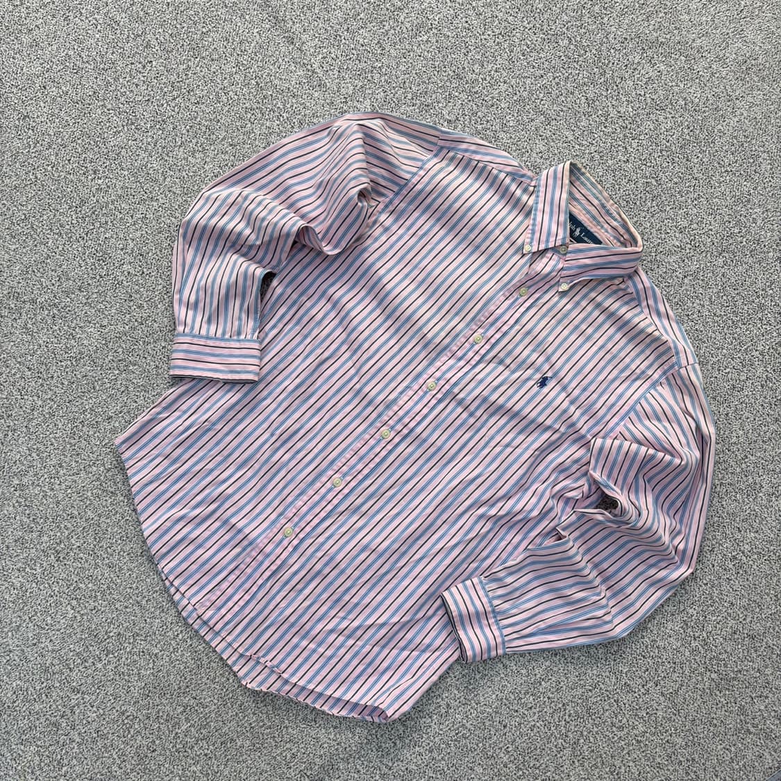 40-82 폴로 랄프로렌 스트라이프 셔츠 0423J 상품이미지1