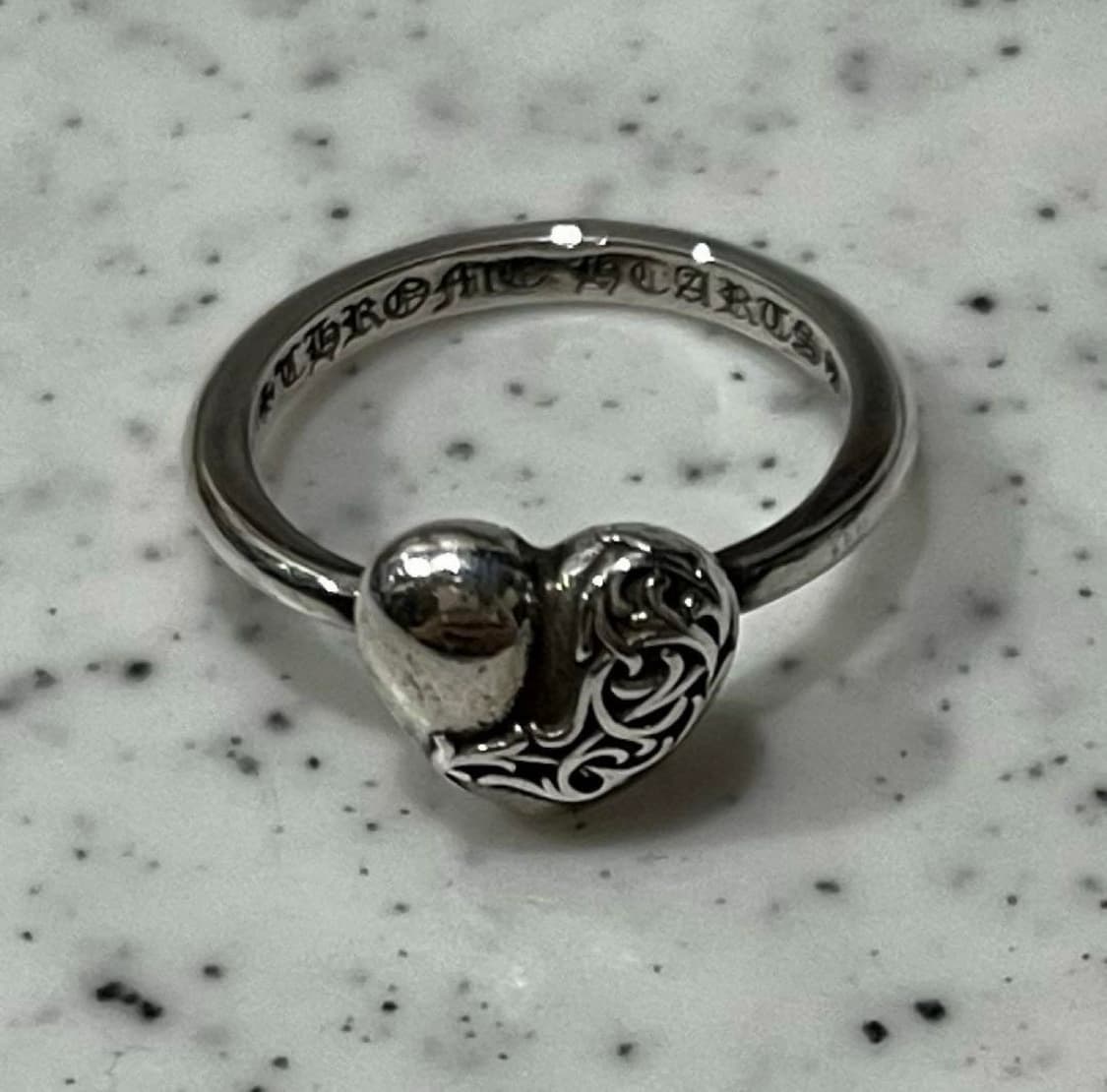 Chrome Hearts Bubblegum Heart Ring 감정가능 상품이미지1