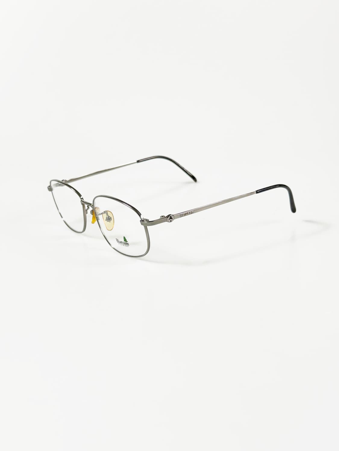 90s BLUESAIN 실버 슬림 스퀘어 메탈 빈티지 안경 상품이미지3