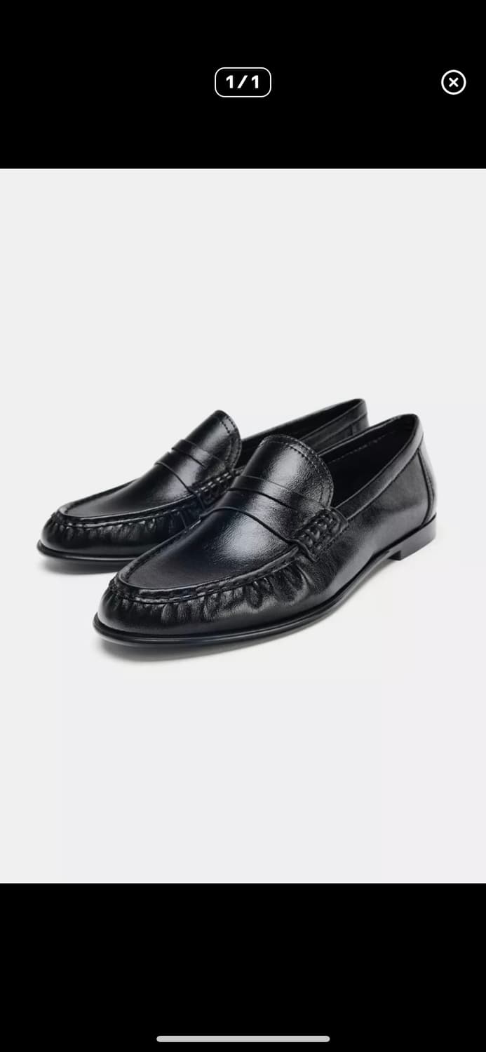 자라셔링로퍼eu37  상품이미지1