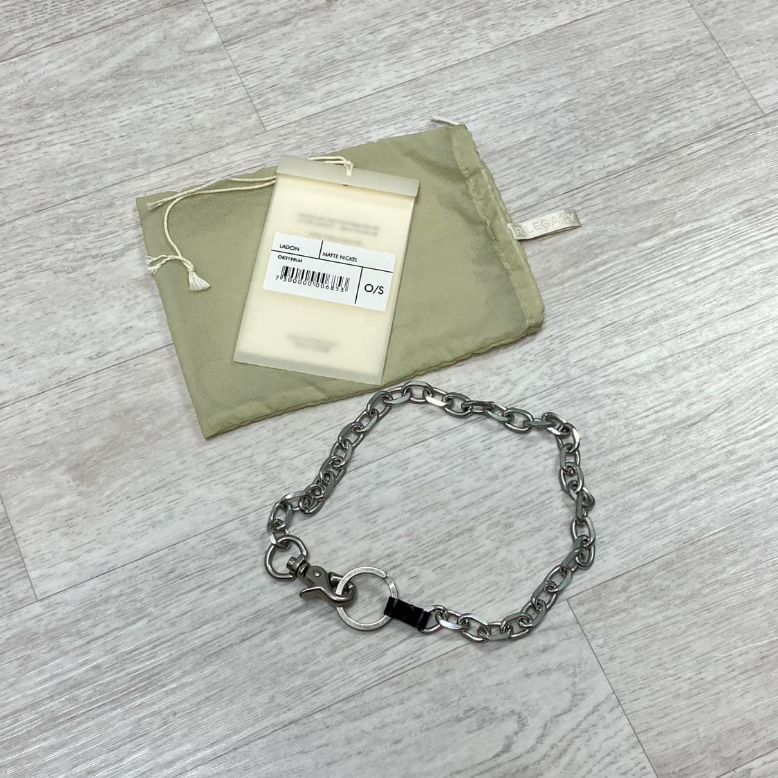 [OS] 아워레가시 라돈 체인 매트 니켈 상품이미지1