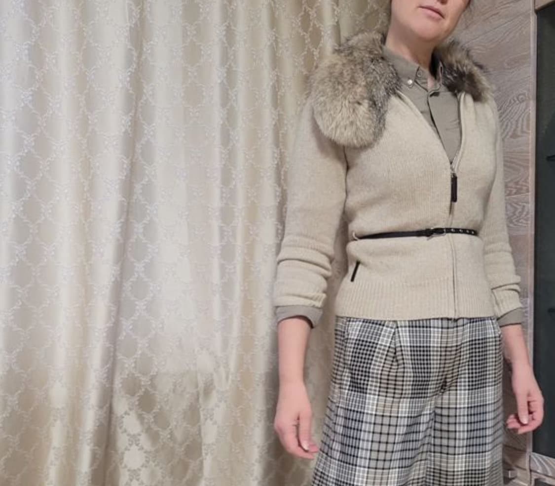 PRADA 프라다 집업 니팅 벨티드 재킷(40 사이즈)해외발송 상품이미지5