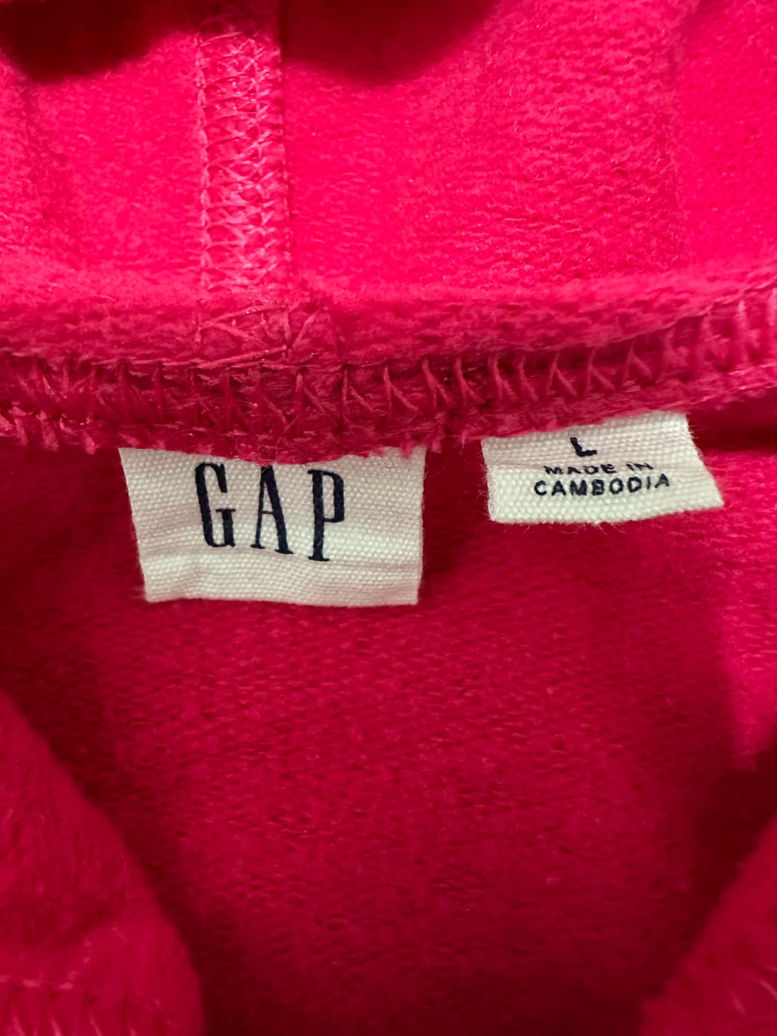 갭 GAP 핑크 후드티 상품이미지4