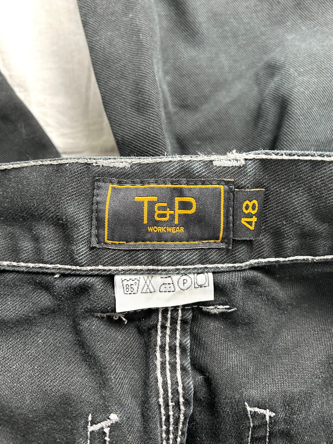 T&P Workwear 스티치 빅포켓 카고 팬츠 상품이미지4
